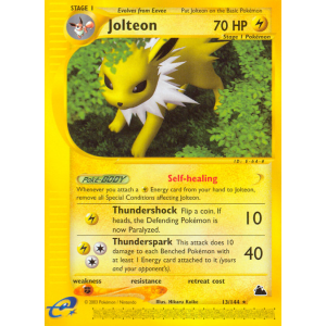 Jolteon 13/144 Pokemon TCG E-Card Skyridge