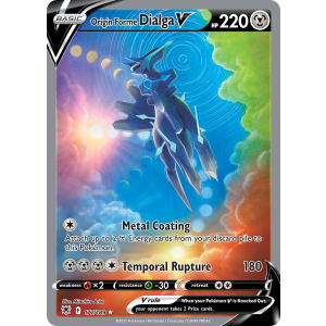 Rare Ultra Origin Forme Dialga V 177/189 Pokemon TCG Sword & Shield Astral Radiance