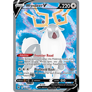 Rare Ultra Wyrdeer V 180/189 Pokemon TCG Sword & Shield Astral Radiance