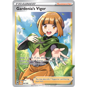 Rare Ultra Gardenia's Vigor 184/189 Pokemon TCG Sword & Shield Astral Radiance