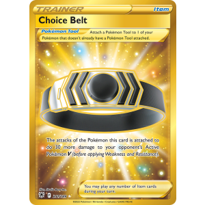 Rare Secret Choice Belt 211/189 Pokemon TCG Sword & Shield Astral Radiance