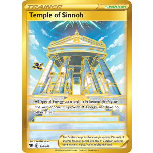 Rare Secret Temple of Sinnoh 214/189 Pokemon TCG Sword & Shield Astral Radiance