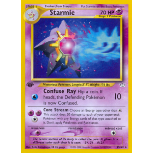 Starmie 25/64 Pokemon TCG Neo Neo Revelation