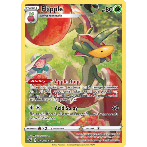 Trainer Gallery Rare Holo Flapple TG02/30 Pokemon TCG Sword & Shield Astral Radiance Trainer Gallery