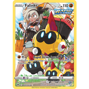 Trainer Gallery Rare Holo Falinks TG07/30 Pokemon TCG Sword & Shield Astral Radiance Trainer Gallery