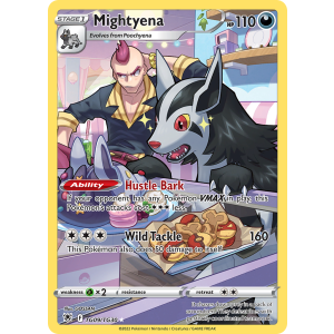 Trainer Gallery Rare Holo Mightyena TG09/30 Pokemon TCG Sword & Shield Astral Radiance Trainer Gallery