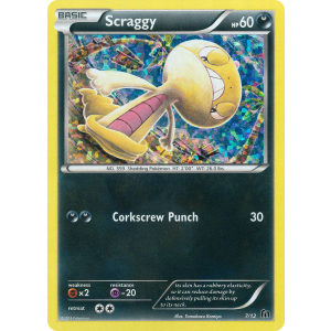  Scraggy 7/12 Pokemon TCG Other McDonald's Collection 2016