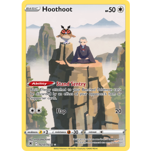 Trainer Gallery Rare Holo Hoothoot TG12/30 Pokemon TCG Sword & Shield Astral Radiance Trainer Gallery