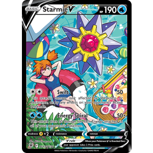 Rare Holo V Starmie V TG13/30 Pokemon TCG Sword & Shield Astral Radiance Trainer Gallery