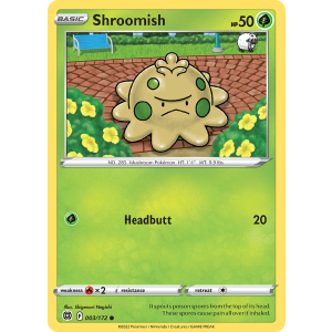 Shroomish 3/172 Pokemon TCG Sword & Shield Brilliant Stars