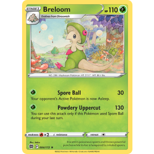 Breloom 4/172 Pokemon TCG Sword & Shield Brilliant Stars