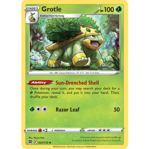 Grotle 7/172 Pokemon TCG Sword & Shield Brilliant Stars