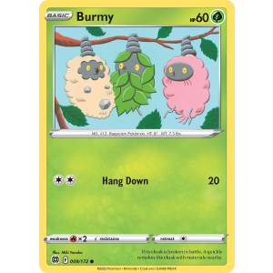 Burmy 9/172 Pokemon TCG Sword & Shield Brilliant Stars