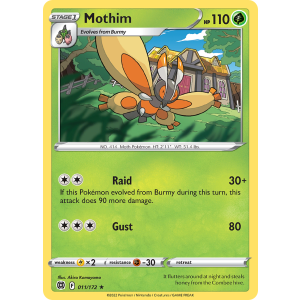 Mothim 11/172 Pokemon TCG Sword & Shield Brilliant Stars