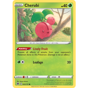 Cherubi 12/172 Pokemon TCG Sword & Shield Brilliant Stars