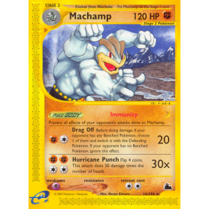 Machamp 16/144 Pokemon TCG E-Card Skyridge