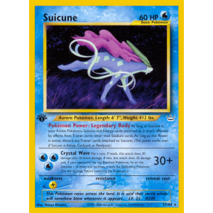 Suicune 27/64 Pokemon TCG Neo Neo Revelation