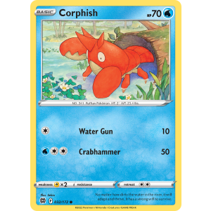 Corphish 32/172 Pokemon TCG Sword & Shield Brilliant Stars