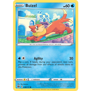 Buizel 38/172 Pokemon TCG Sword & Shield Brilliant Stars