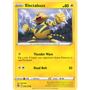 Electabuzz 46/172 Pokemon TCG Sword & Shield Brilliant Stars