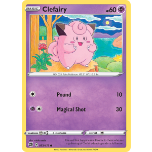 Clefairy 53/172 Pokemon TCG Sword & Shield Brilliant Stars