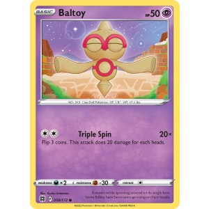 Baltoy 58/172 Pokemon TCG Sword & Shield Brilliant Stars