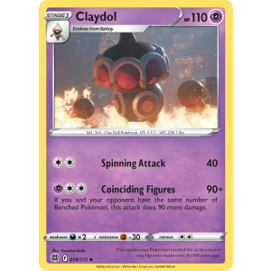 Claydol 59/172 Pokemon TCG Sword & Shield Brilliant Stars