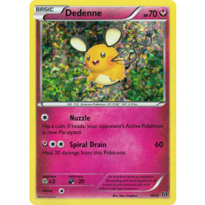  Dedenne 10/12 Pokemon TCG Other McDonald's Collection 2016