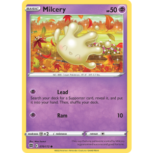 Milcery 70/172 Pokemon TCG Sword & Shield Brilliant Stars