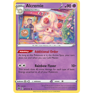 Alcremie 71/172 Pokemon TCG Sword & Shield Brilliant Stars