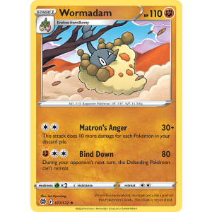 Wormadam 77/172 Pokemon TCG Sword & Shield Brilliant Stars