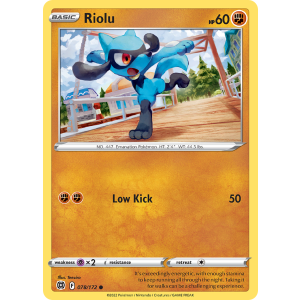 Riolu 78/172 Pokemon TCG Sword & Shield Brilliant Stars