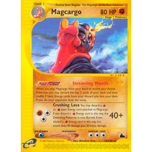 Magcargo 18/144 Pokemon TCG E-Card Skyridge