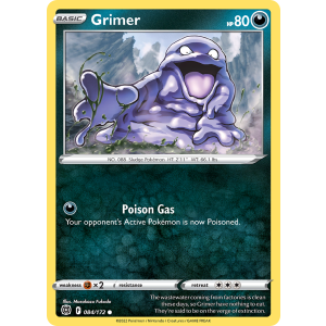 Grimer 84/172 Pokemon TCG Sword & Shield Brilliant Stars