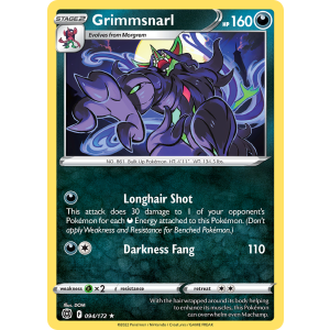 Grimmsnarl 94/172 Pokemon TCG Sword & Shield Brilliant Stars