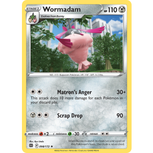 Wormadam 98/172 Pokemon TCG Sword & Shield Brilliant Stars