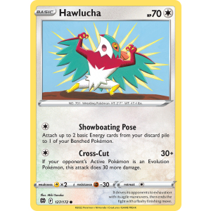 Hawlucha 127/172 Pokemon TCG Sword & Shield Brilliant Stars