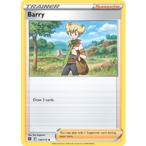 Barry 130/172 Pokemon TCG Sword & Shield Brilliant Stars