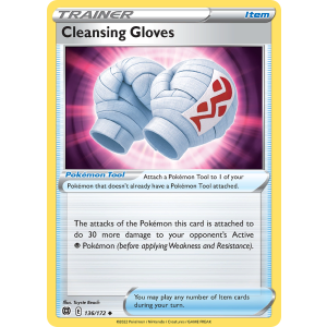 Cleansing Gloves 136/172 Pokemon TCG Sword & Shield Brilliant Stars