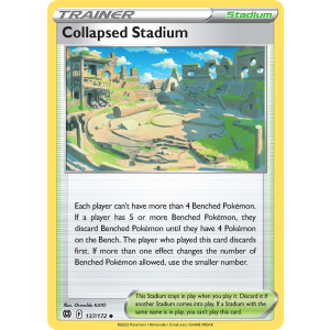 Collapsed Stadium 137/172 Pokemon TCG Sword & Shield Brilliant Stars