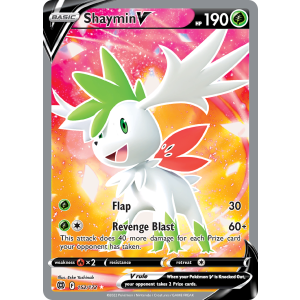 Rare Ultra Shaymin V 152/172 Pokemon TCG Sword & Shield Brilliant Stars