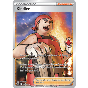 Rare Ultra Kindler 170/172 Pokemon TCG Sword & Shield Brilliant Stars