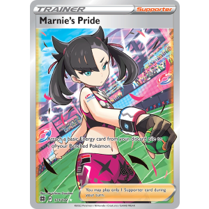 Rare Ultra Marnie's Pride 171/172 Pokemon TCG Sword & Shield Brilliant Stars