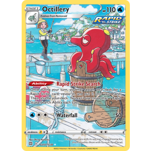 Trainer Gallery Rare Holo Octillery TG03/30 Pokemon TCG Sword & Shield Brilliant Stars Trainer Gallery