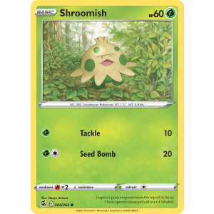 Shroomish 4/264 Pokemon TCG Sword & Shield Fusion Strike