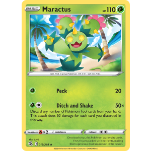 Maractus 12/264 Pokemon TCG Sword & Shield Fusion Strike