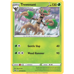 Trevenant 17/264 Pokemon TCG Sword & Shield Fusion Strike