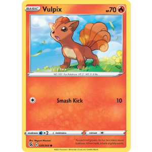 Vulpix 29/264 Pokemon TCG Sword & Shield Fusion Strike