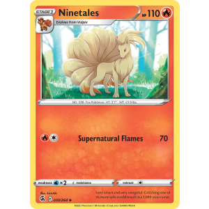 Ninetales 30/264 Pokemon TCG Sword & Shield Fusion Strike