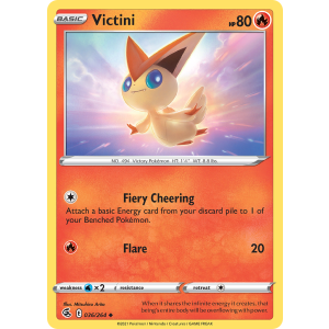 Victini 36/264 Pokemon TCG Sword & Shield Fusion Strike